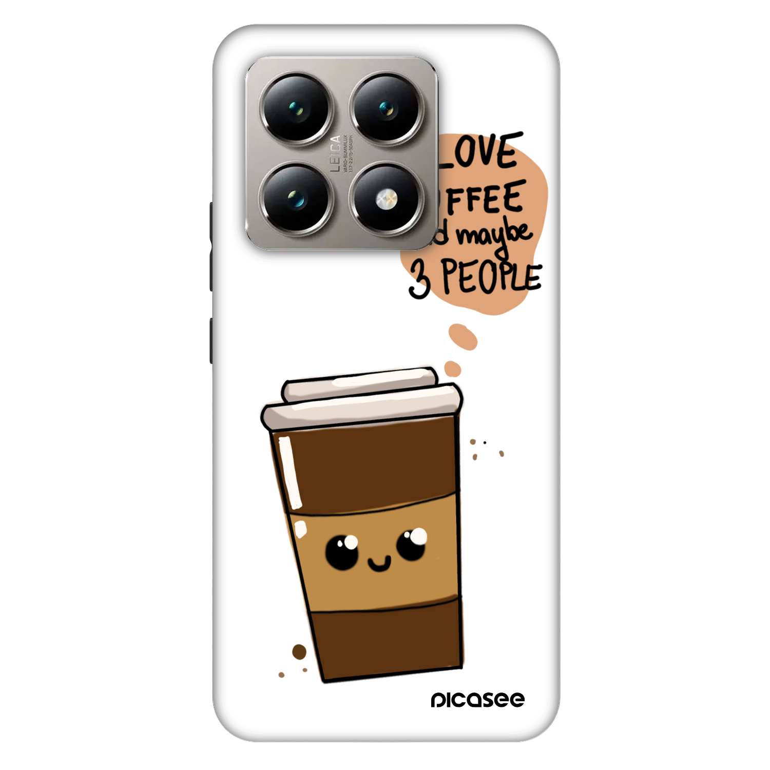 Picasee Fashion Case pro Xiaomi 14T - Cute coffee