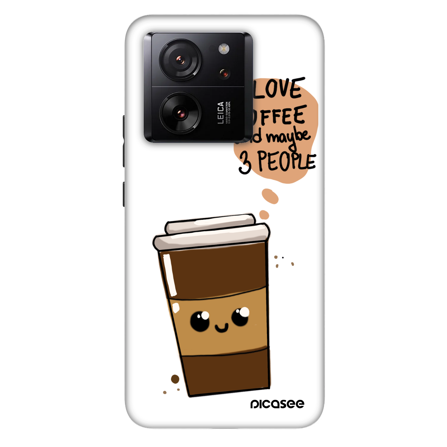 Picasee Fashion Case pro Xiaomi 13T - Cute coffee