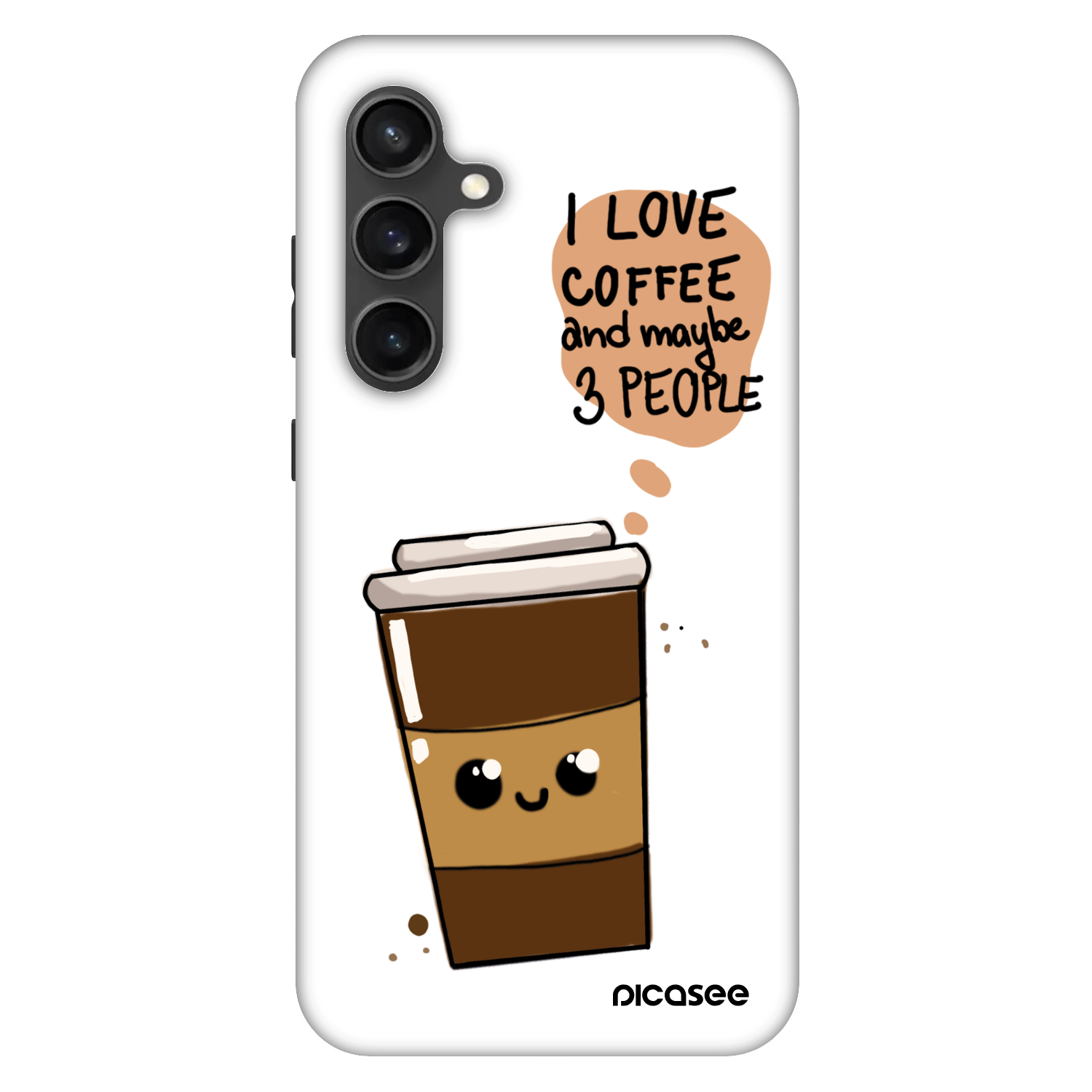 Picasee Fashion Case pro Samsung Galaxy S24 FE S721B - Cute coffee