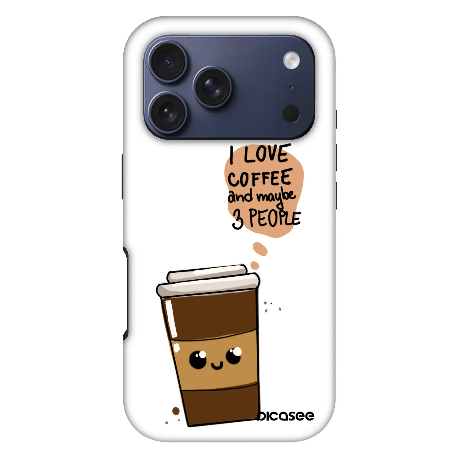 Picasee Fashion Case MagSafe Apple iPhone 17 Pro - Cute coffee