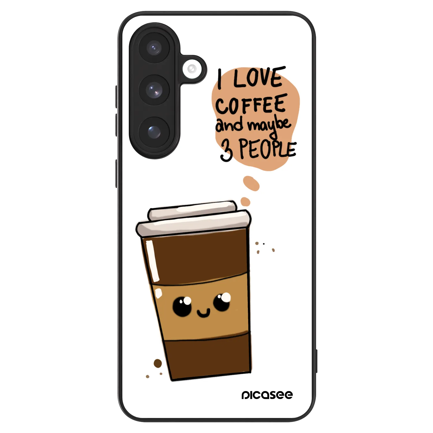Picasee ULTIMATE CASE pro Samsung Galaxy S25 FE 5G - Cute coffee