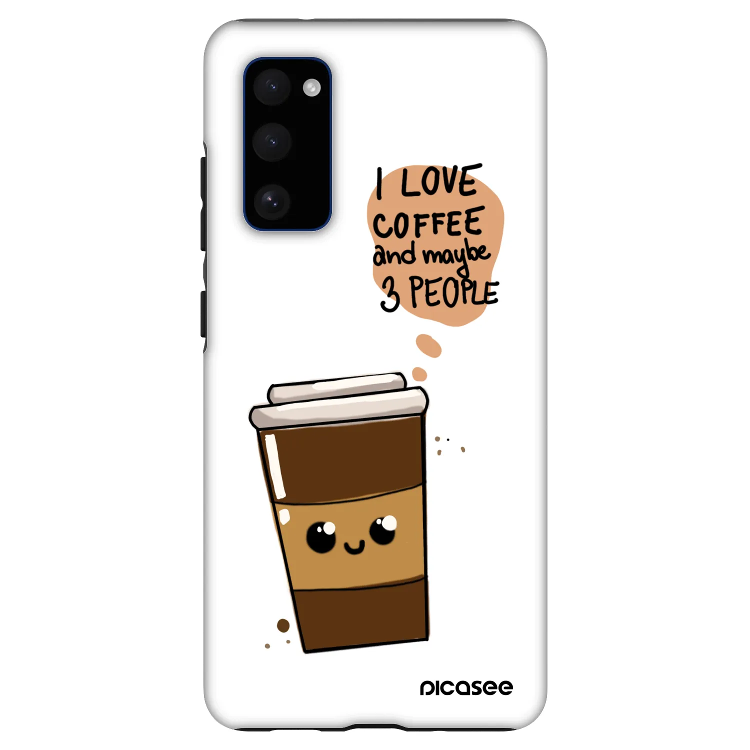 Picasee Fashion Case pro Samsung Galaxy S20 FE - Cute coffee