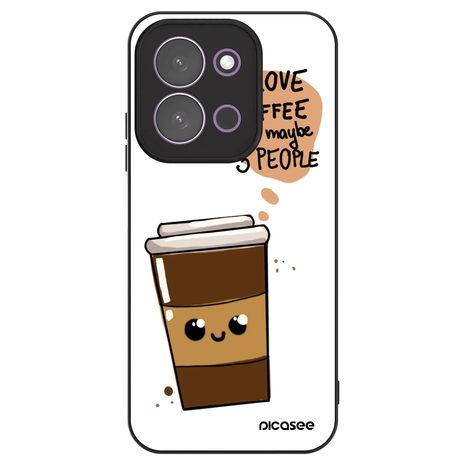 Picasee ULTIMATE CASE pro Xiaomi Redmi 15C 5G - Cute coffee