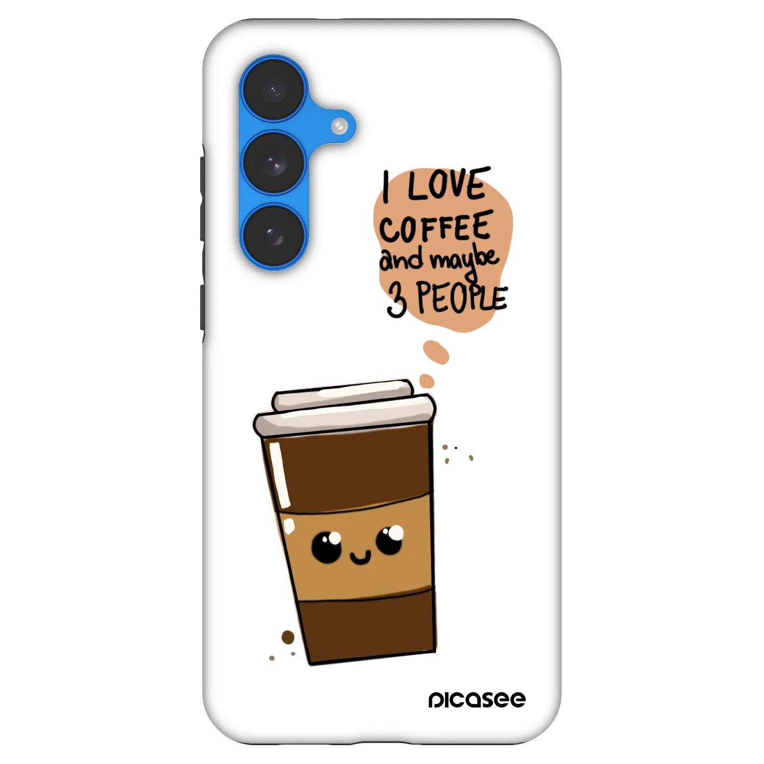 Picasee Fashion Case pro Samsung Galaxy S25 FE 5G - Cute coffee
