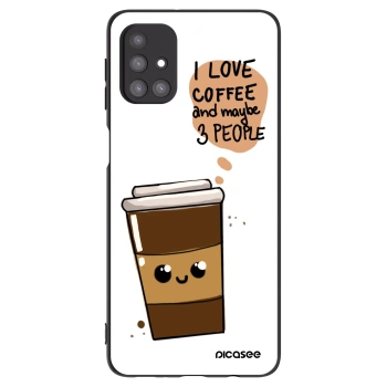 Obal pro Samsung Galaxy M31s - Cute coffee