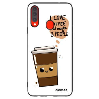 Obal pro Samsung Galaxy A20s - Cute coffee