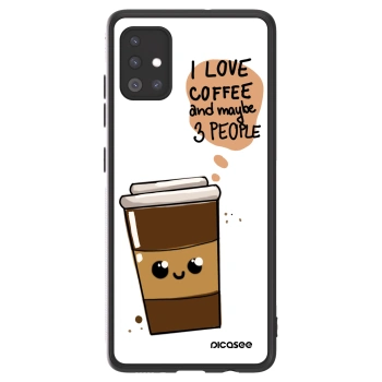 Picasee ULTIMATE CASE pro Samsung Galaxy A51 A515F - Cute coffee