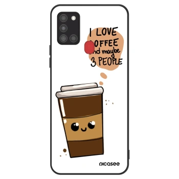 Obal pro Samsung Galaxy A21s - Cute coffee