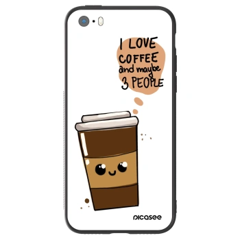 Obal pro Apple iPhone 5/5S/SE - Cute coffee