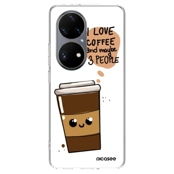 Obal pro Huawei P50 - Cute coffee