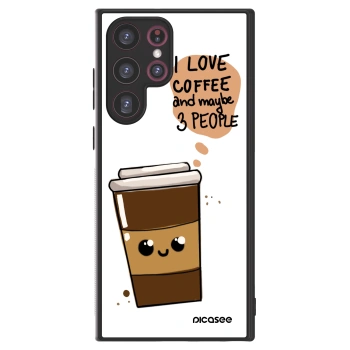 Picasee ULTIMATE CASE pro Samsung Galaxy S22 Ultra 5G - Cute coffee