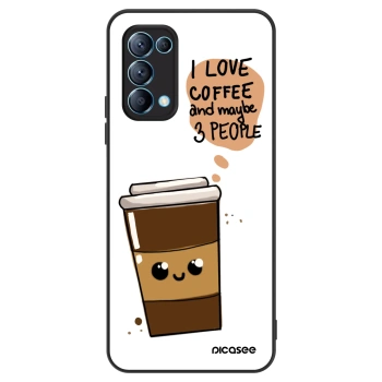 Obal pro OPPO Reno 5 5G - Cute coffee