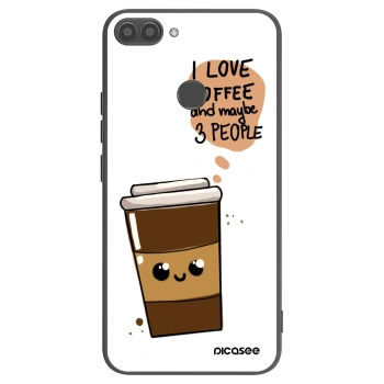 Obal pro Huawei P Smart - Cute coffee