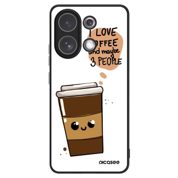 Obal pro Xiaomi Redmi Note 13 4G - Cute coffee
