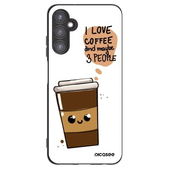 Picasee silikonový černý obal pro Samsung Galaxy A05s A057G - Cute coffee