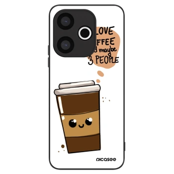 Obal pro Xiaomi Redmi 13 4G - Cute coffee