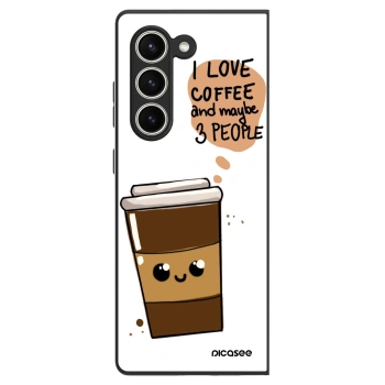Obal pro Samsung Galaxy Z Fold5 5G - Cute coffee