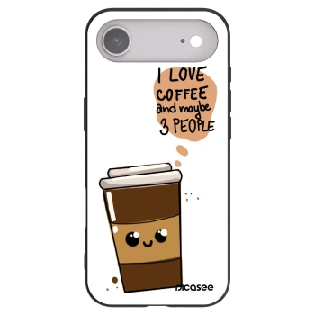 Picasee silikonový černý obal pro Apple iPhone Air - Cute coffee