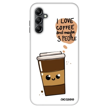 Obal pro Samsung Galaxy A14 5G A146P - Cute coffee