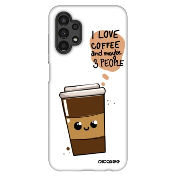 Obal pro Samsung Galaxy A13 4G A135 - Cute coffee