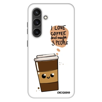 Obal pro Samsung Galaxy S24 S921B 5G - Cute coffee