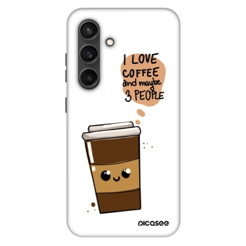 Obal pro Samsung Galaxy S24+ S926B 5G - Cute coffee