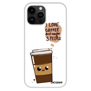 Obal pro Apple iPhone 13 Pro Max - Cute coffee