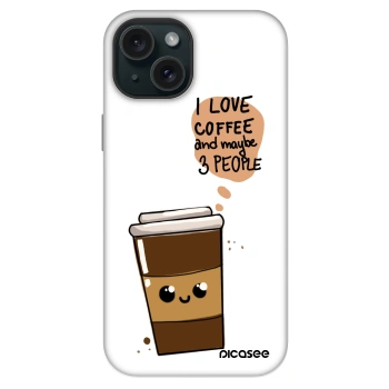 Obal pro Apple iPhone 14 - Cute coffee