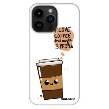 Obal pro Apple iPhone 14 Pro Max - Cute coffee