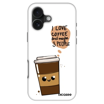 Obal pro Apple iPhone 16 - Cute coffee