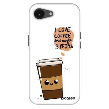 Obal pro Apple iPhone 16e - Cute coffee