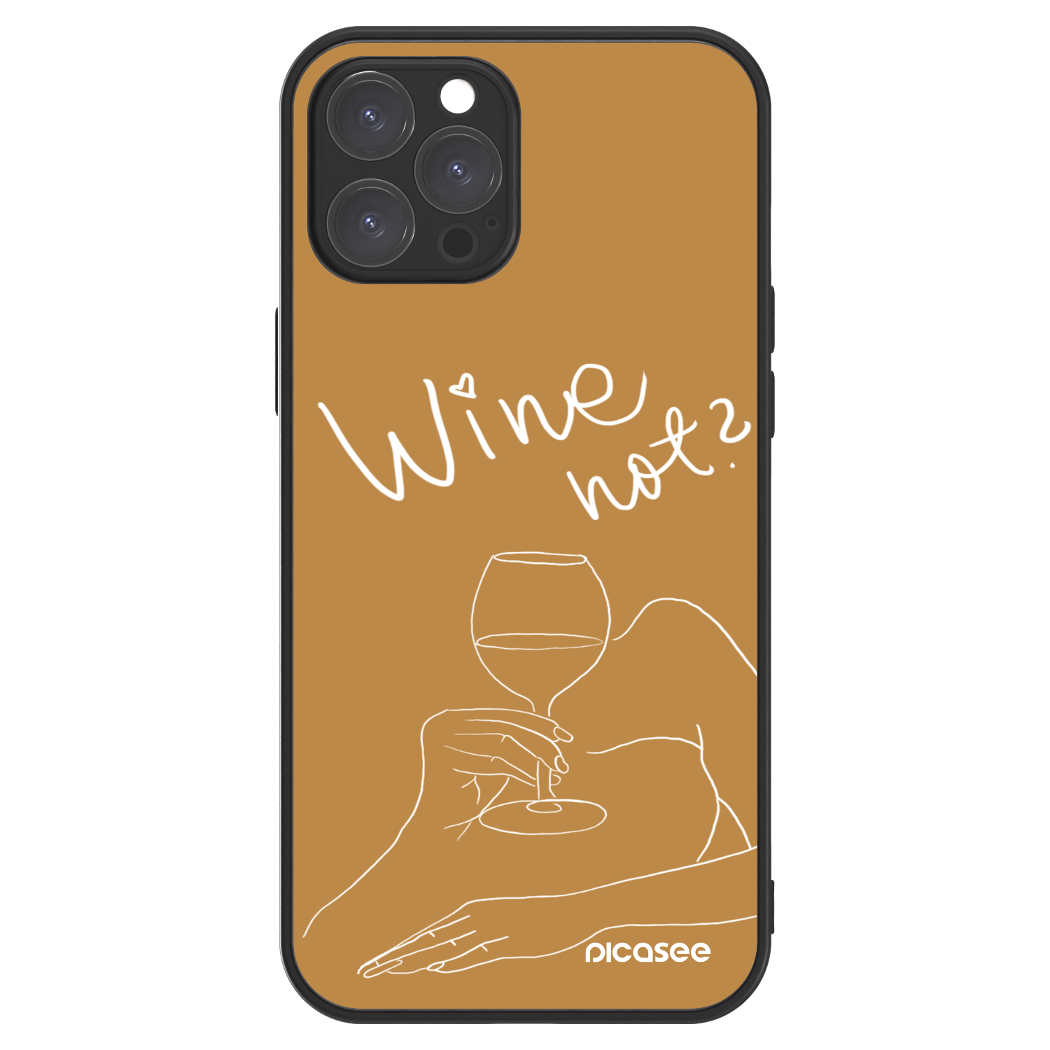 Picasee ULTIMATE CASE pro Apple iPhone 12 Pro Max - Wine not
