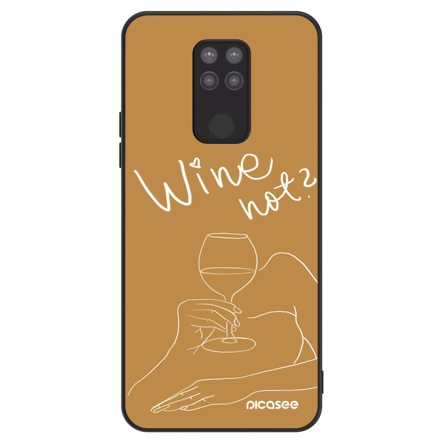 Picasee ULTIMATE CASE pro Xiaomi Redmi Note 9 - Wine not