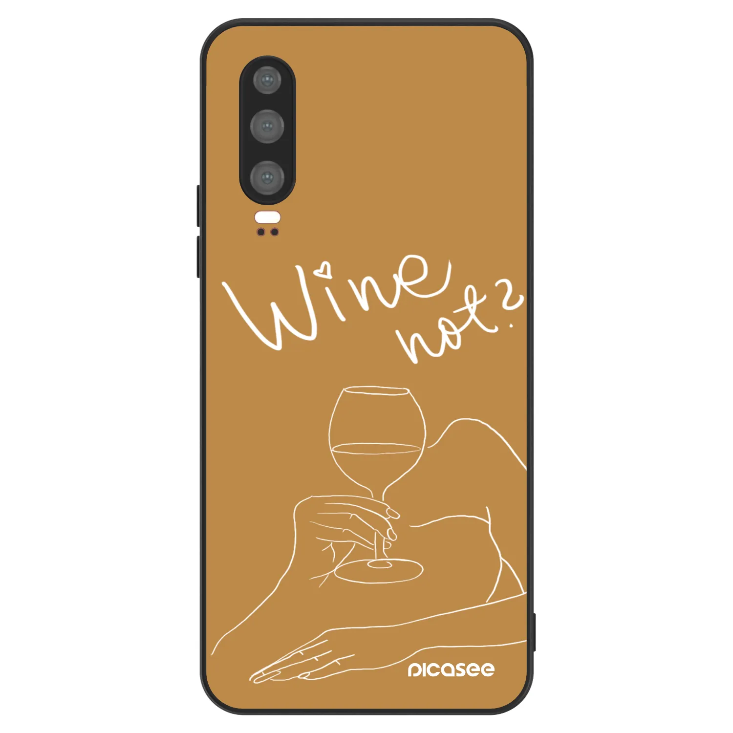 Picasee ULTIMATE CASE pro Huawei P30 - Wine not