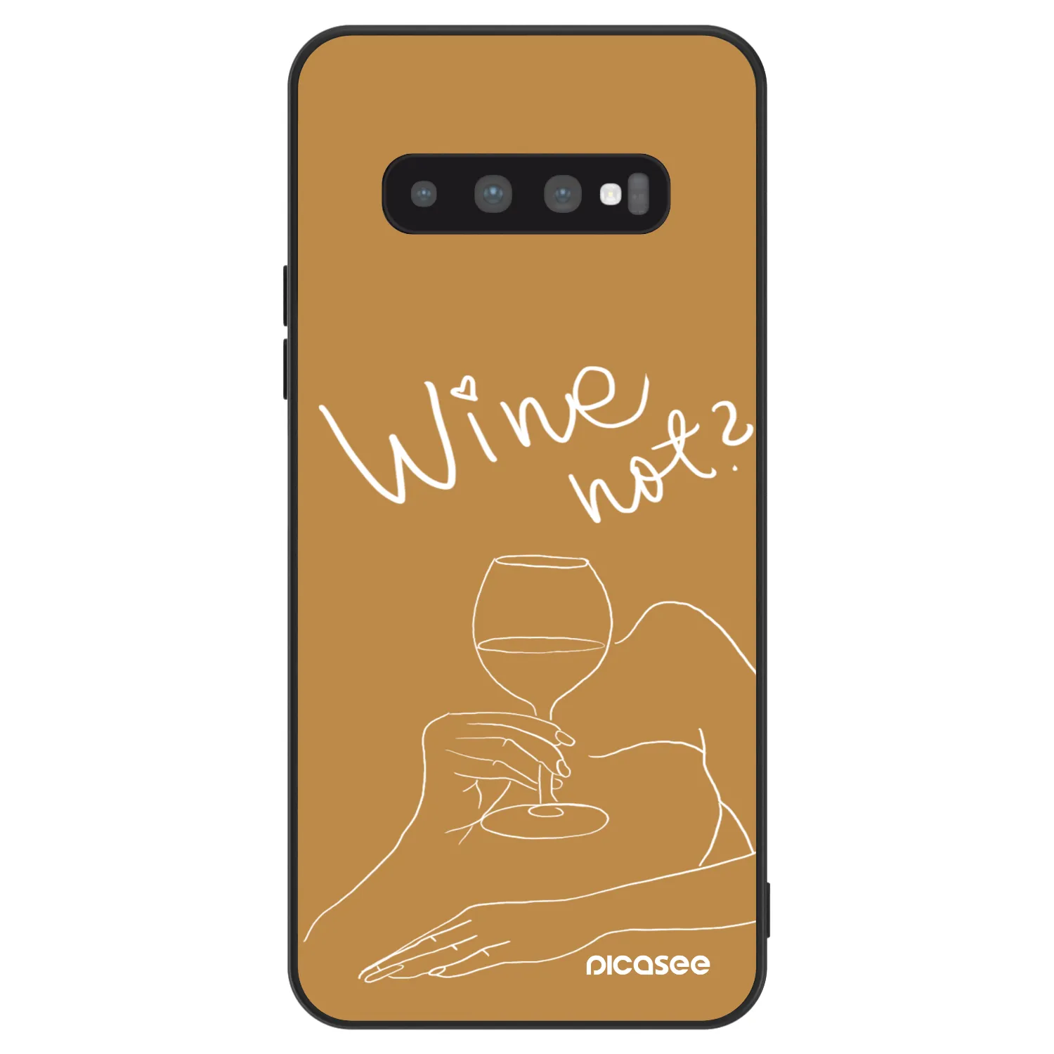 Picasee ULTIMATE CASE pro Samsung Galaxy S10 G973 - Wine not