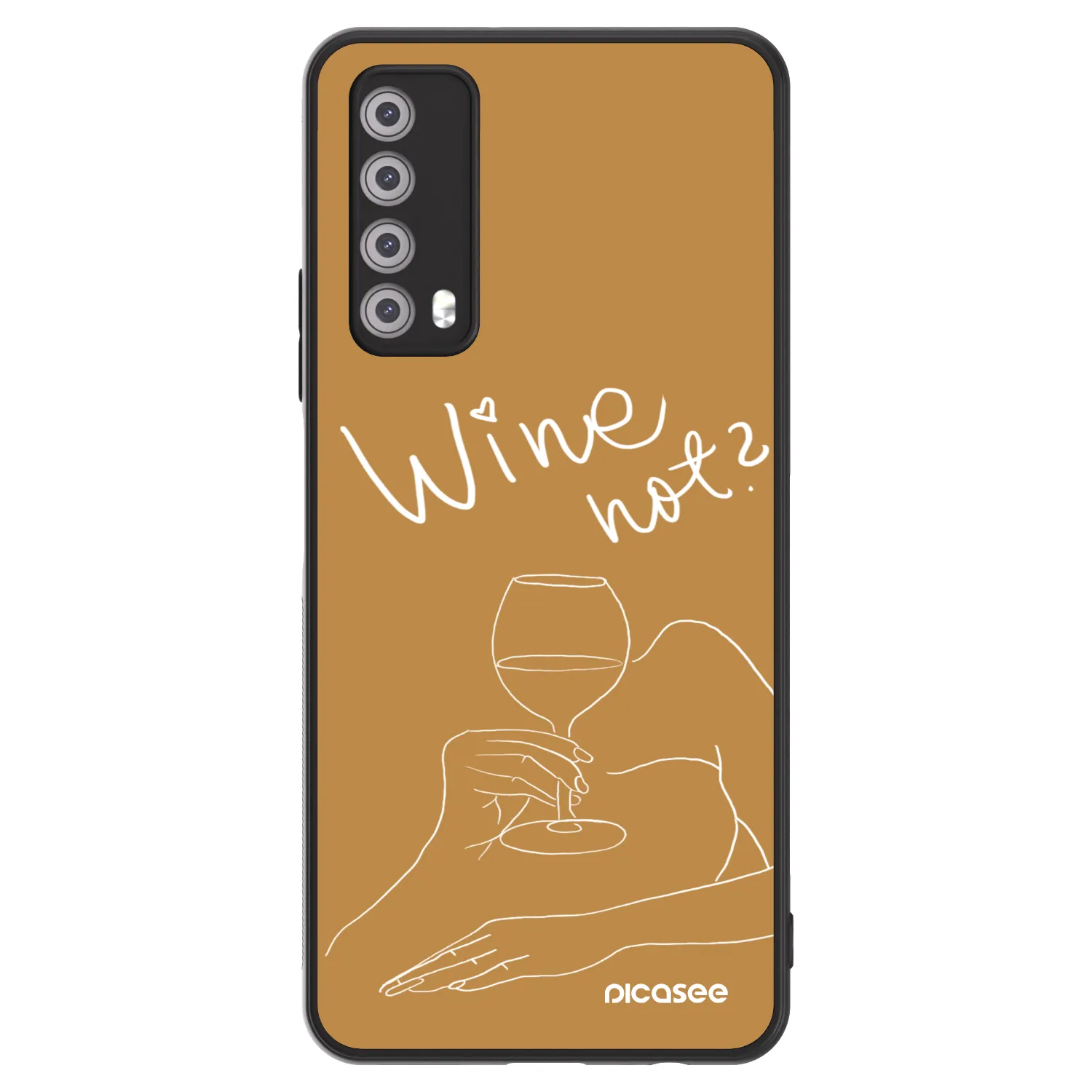 Picasee ULTIMATE CASE pro Huawei P Smart 2021 - Wine not