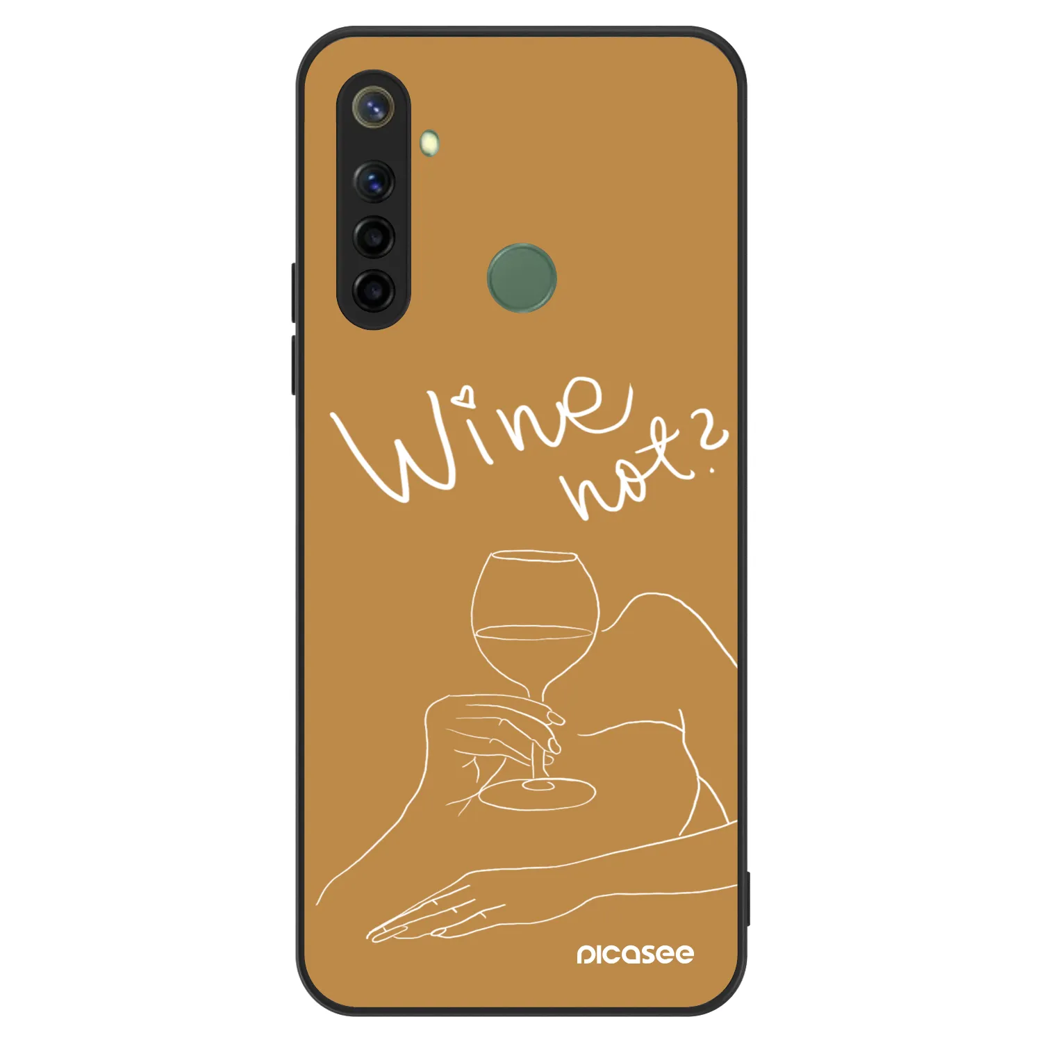 Picasee ULTIMATE CASE pro Realme 6i - Wine not