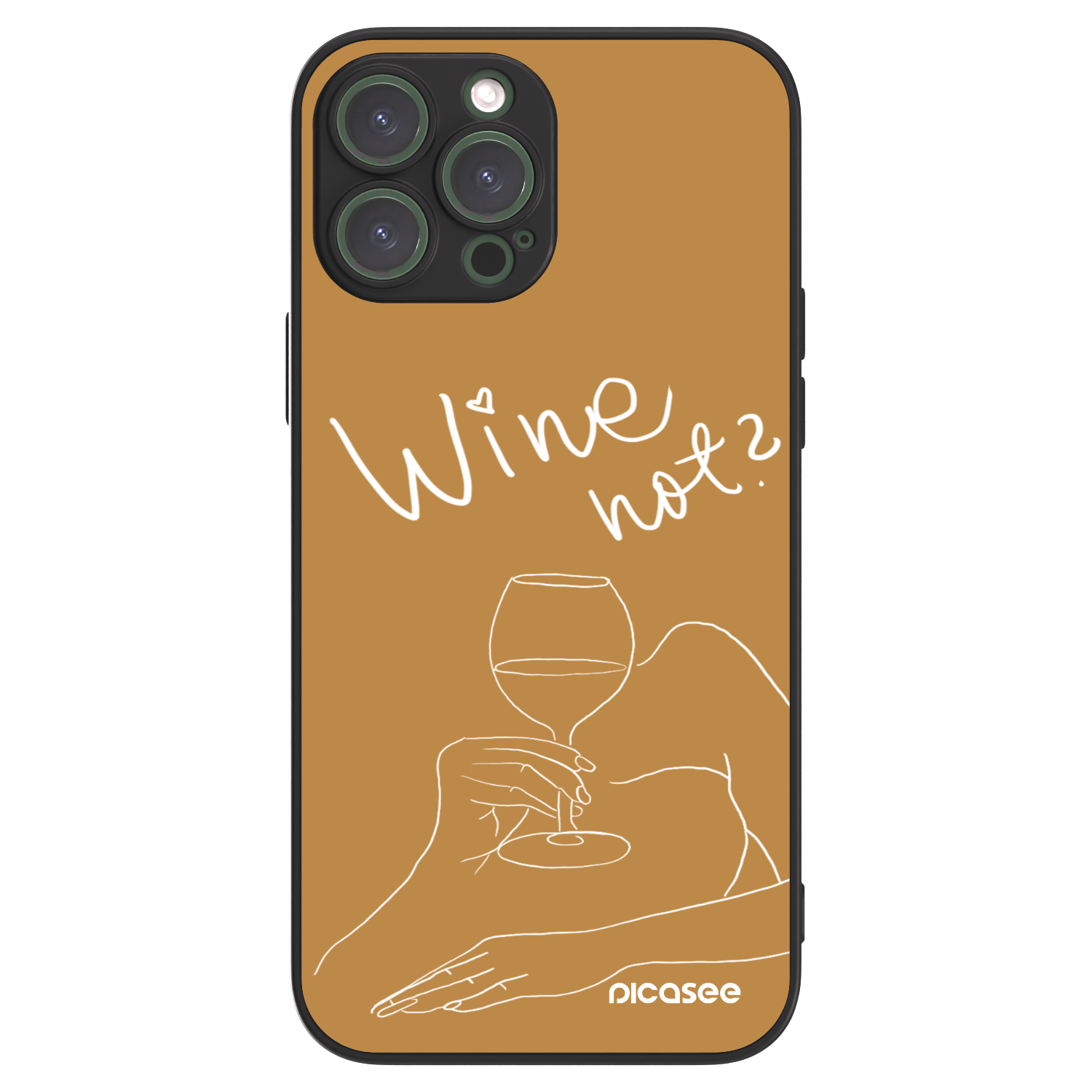 Picasee ULTIMATE CASE pro Apple iPhone 13 Pro Max - Wine not