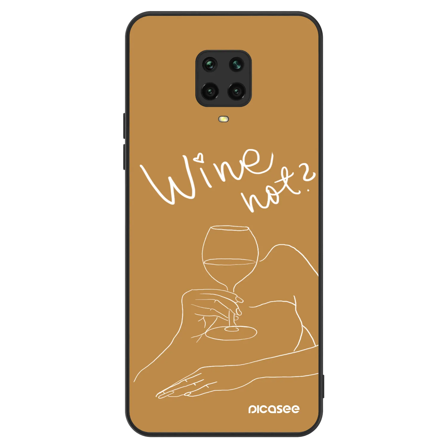 Picasee ULTIMATE CASE pro Xiaomi Redmi Note 9S - Wine not