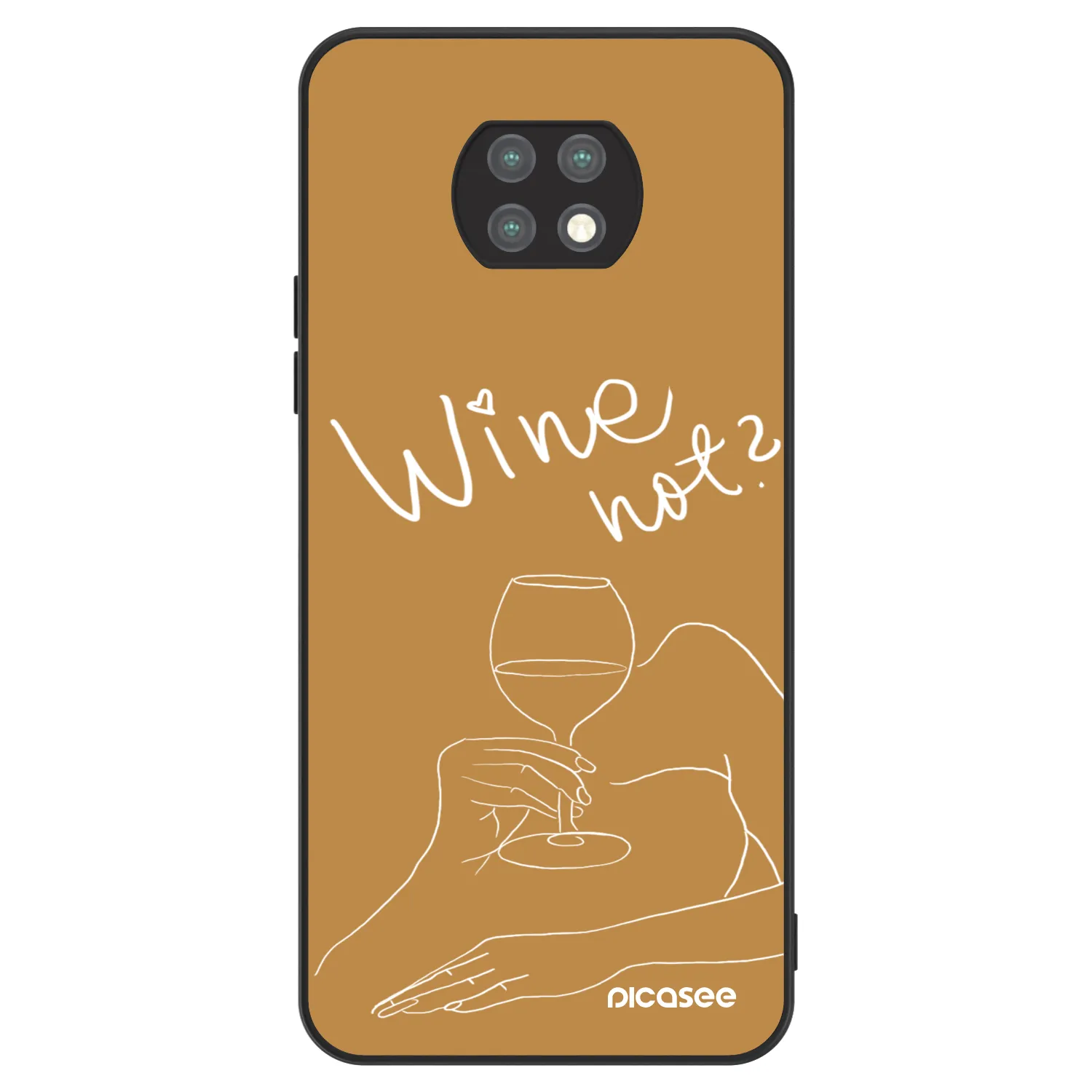 Picasee ULTIMATE CASE pro Xiaomi Redmi Note 9T - Wine not