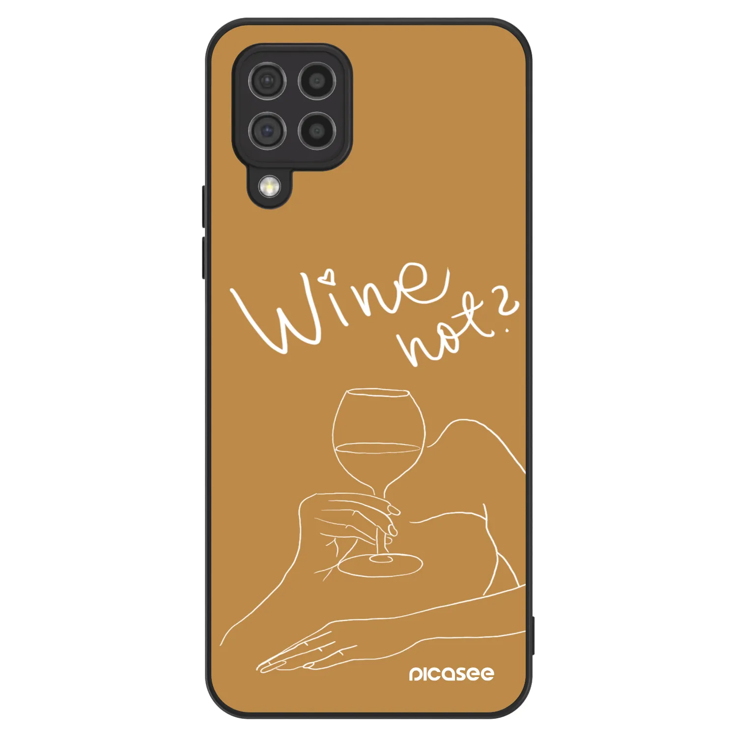 Picasee ULTIMATE CASE pro Samsung Galaxy A22 A225F 4G - Wine not