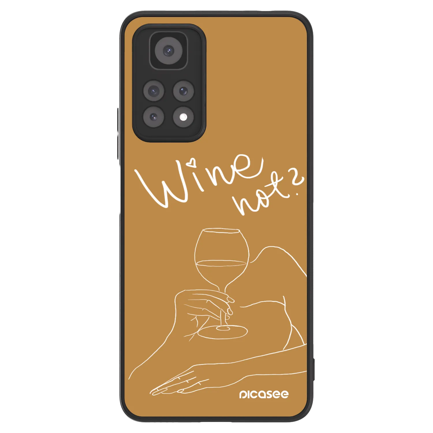 Picasee ULTIMATE CASE pro Xiaomi Redmi Note 11 Pro - Wine not
