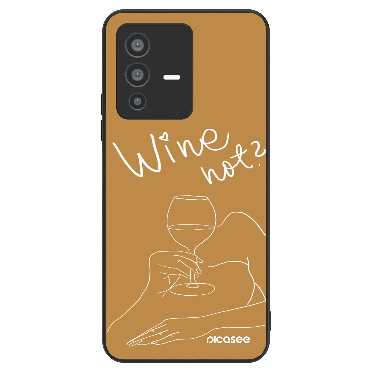 Picasee ULTIMATE CASE pro Vivo V23 5G - Wine not