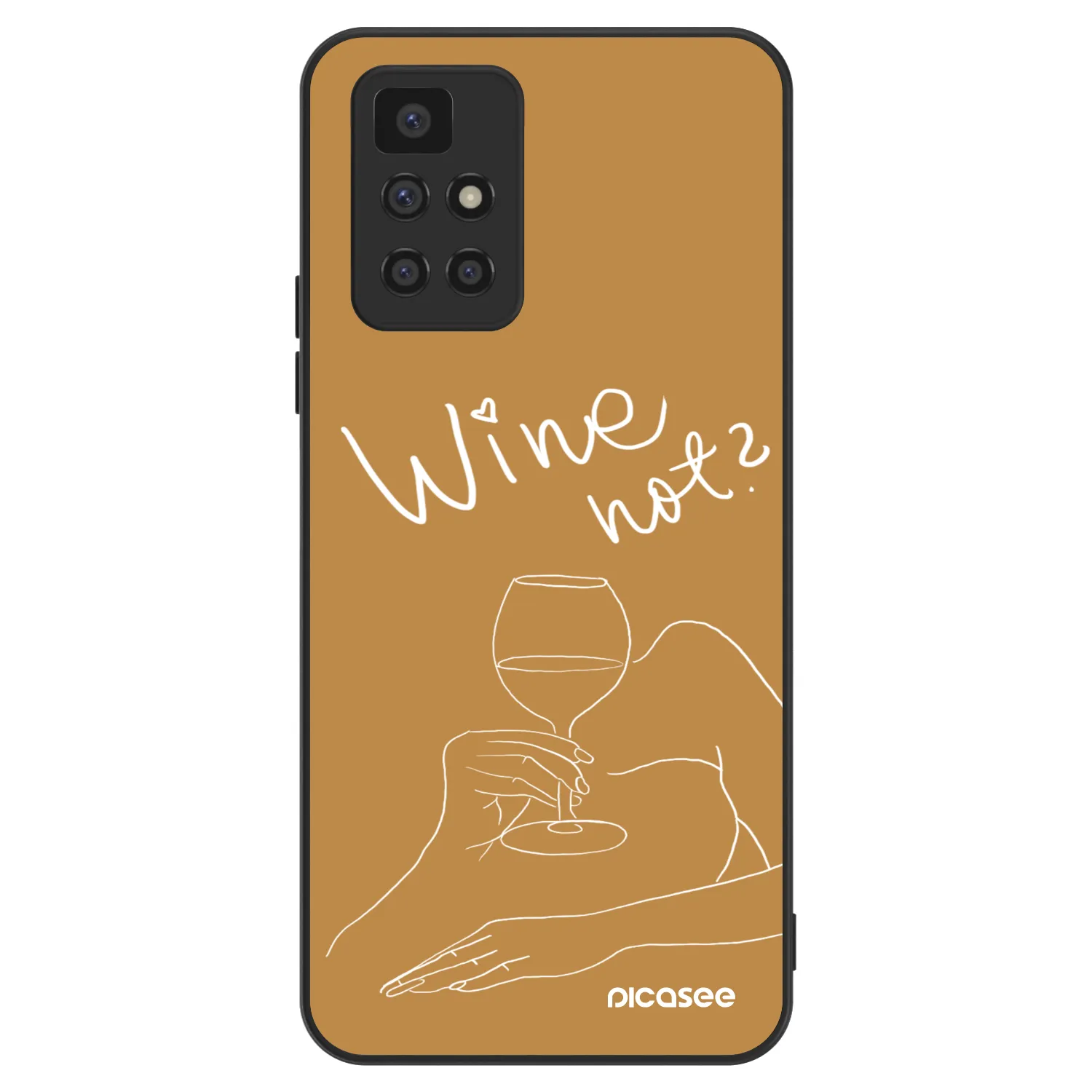 Picasee ULTIMATE CASE pro Xiaomi Redmi 10 (2022) - Wine not
