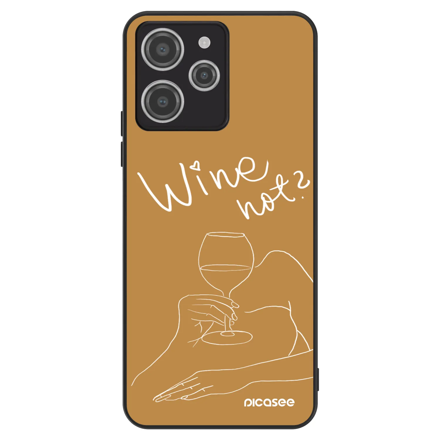 Picasee ULTIMATE CASE pro Xiaomi Redmi 12 4G - Wine not