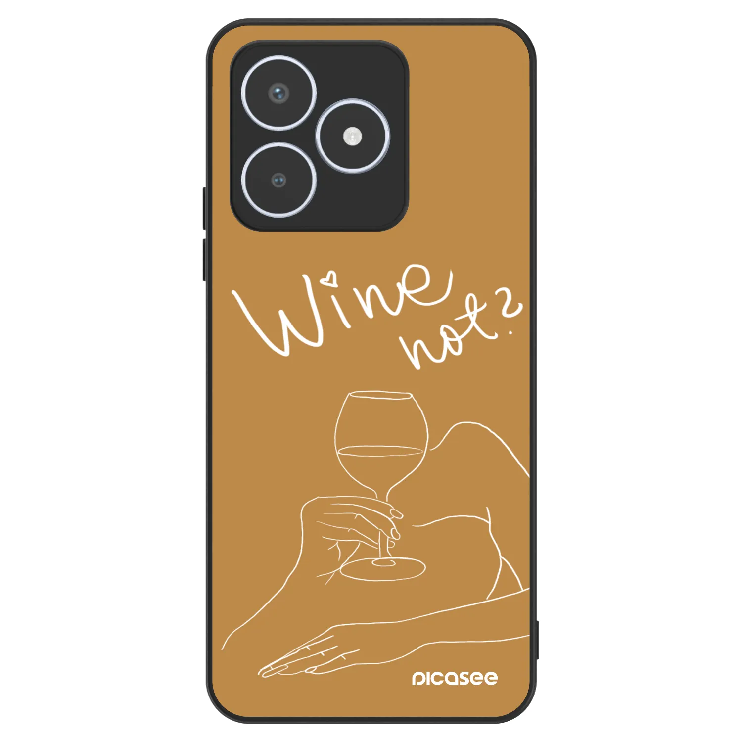 Picasee ULTIMATE CASE pro Realme C53 - Wine not