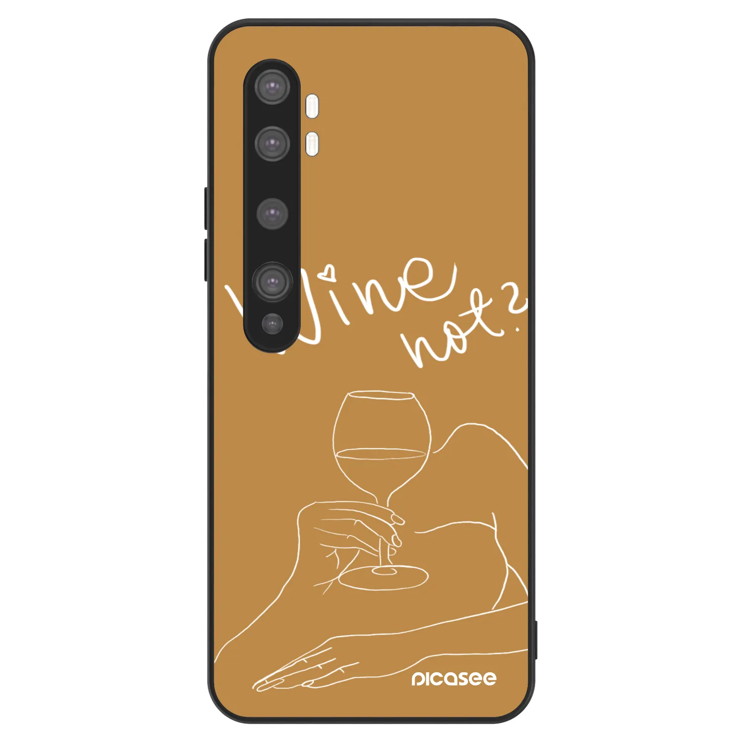 Picasee ULTIMATE CASE pro Xiaomi Mi Note 10 (Pro) - Wine not