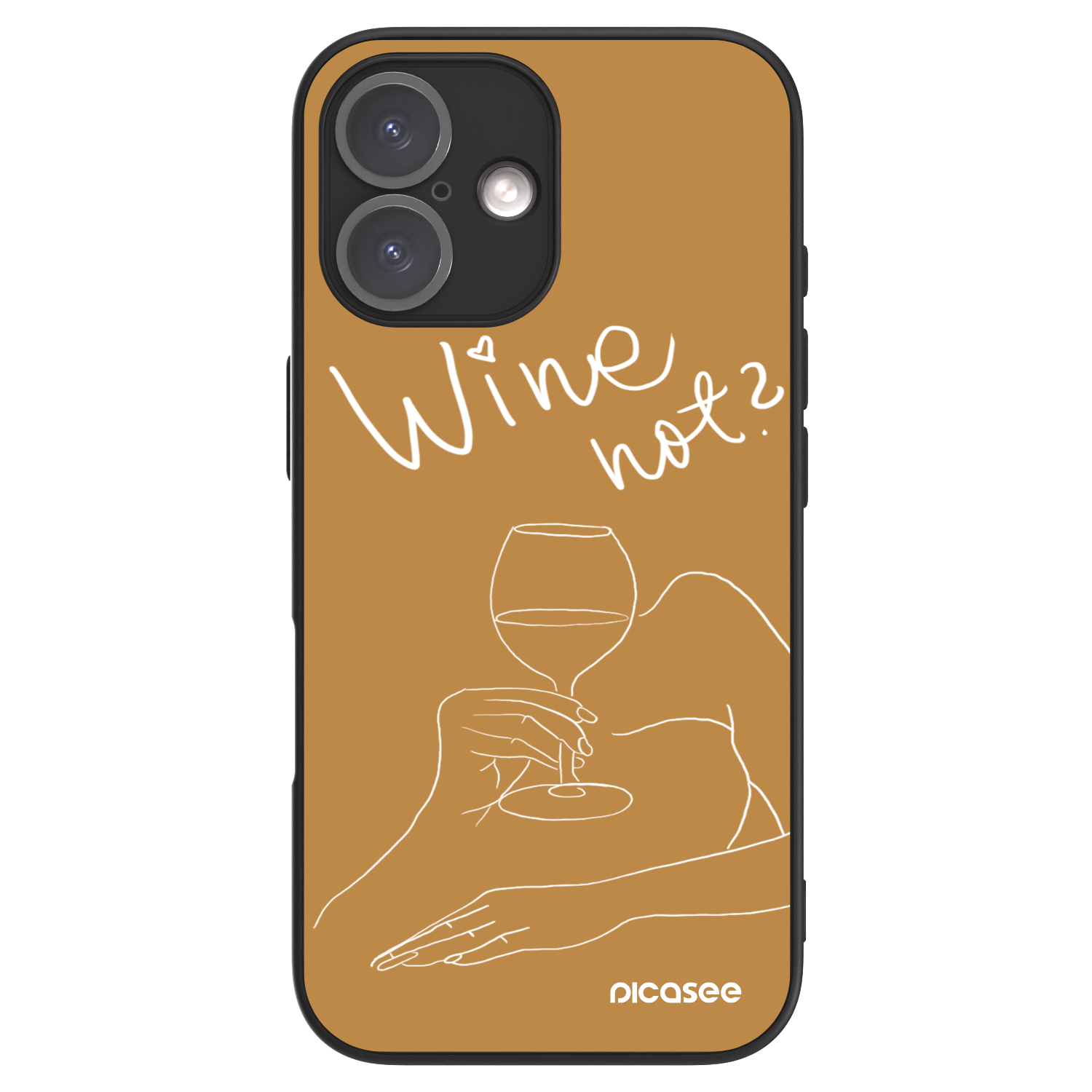 Picasee ULTIMATE CASE MagSafe pro Apple iPhone 16 - Wine not