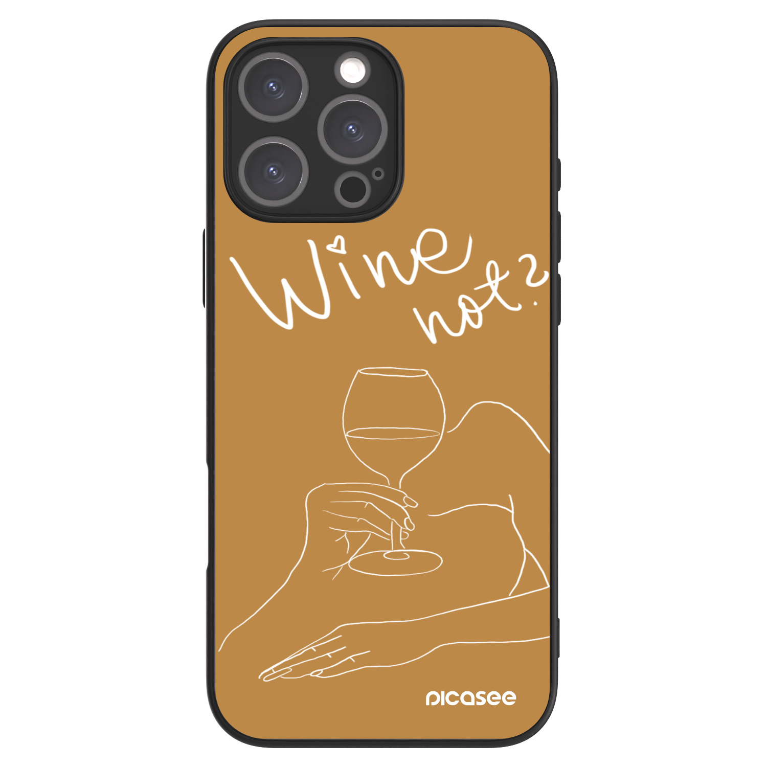 Picasee ULTIMATE CASE MagSafe pro Apple iPhone 16 Pro Max - Wine not