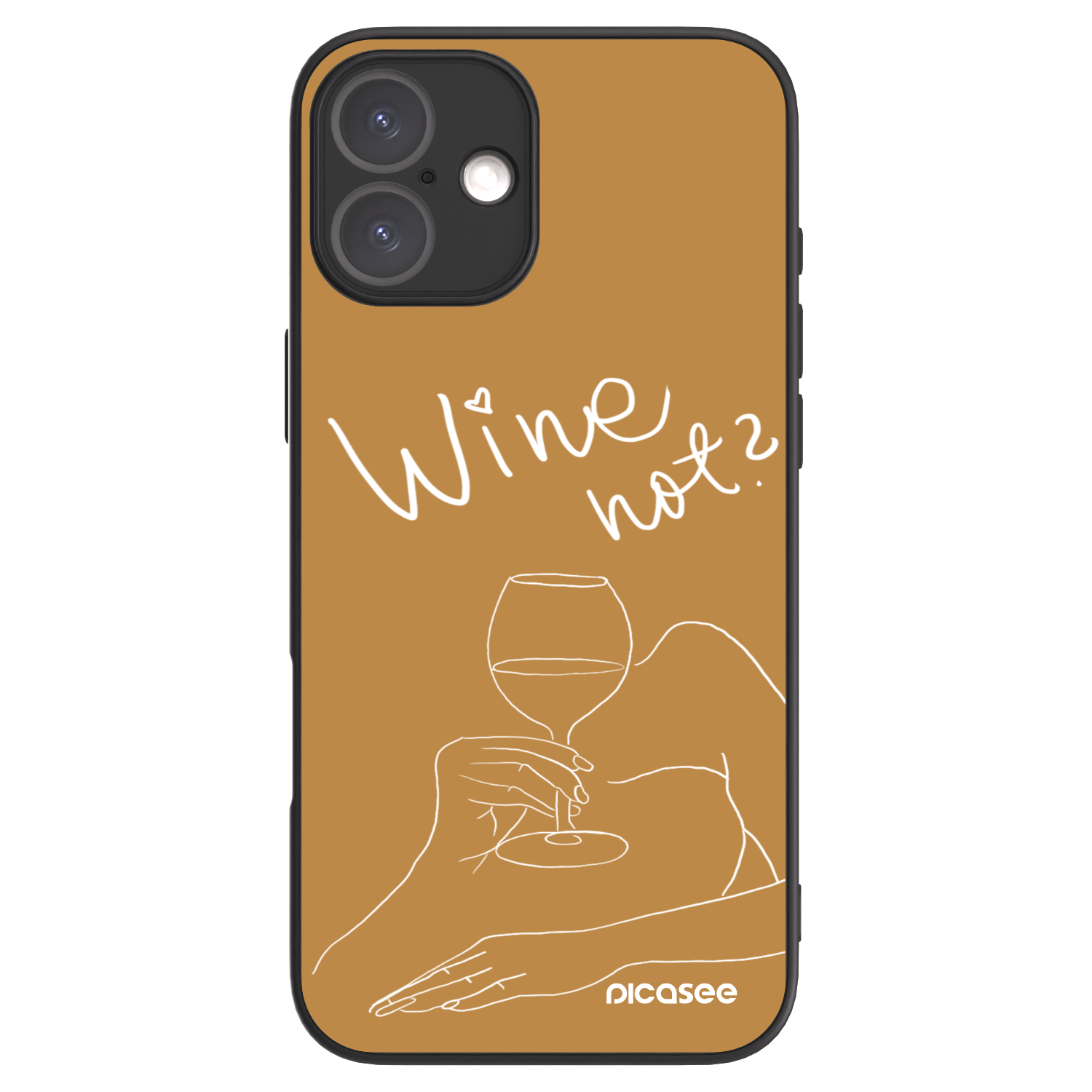 Picasee ULTIMATE CASE pro Apple iPhone 16 Plus - Wine not